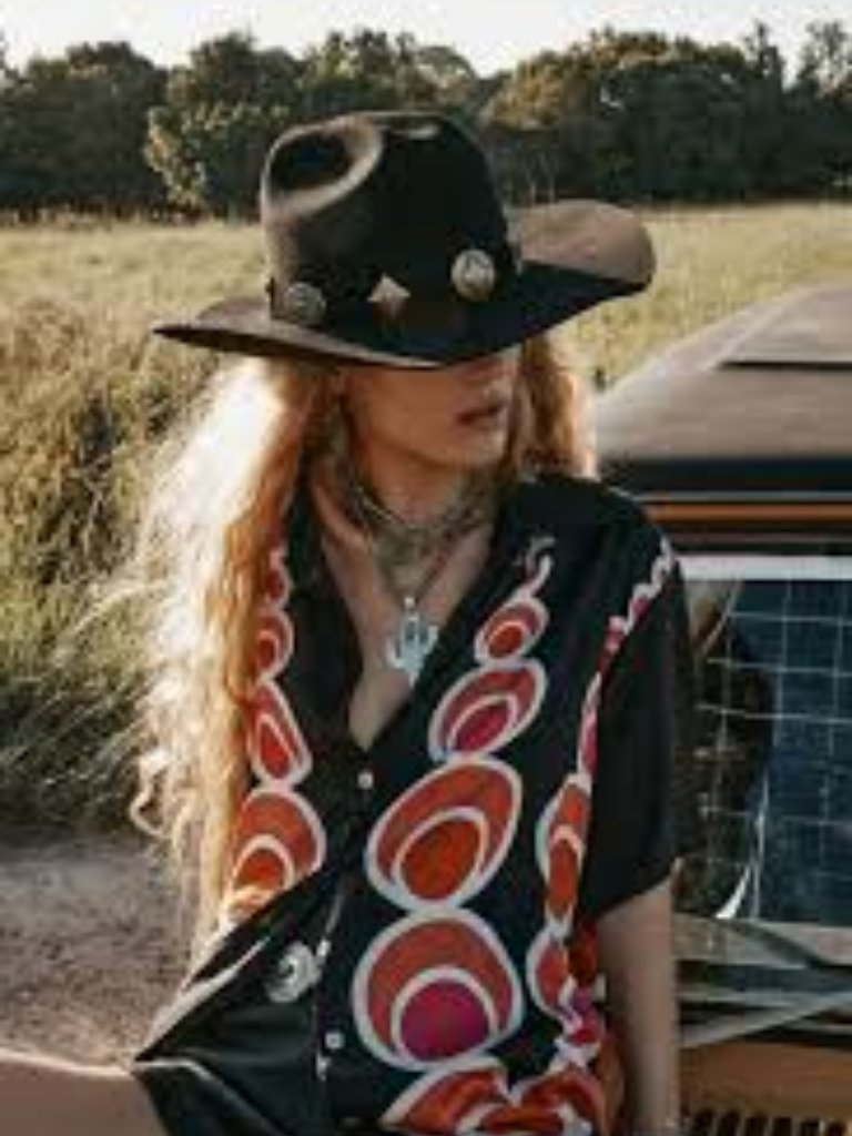 Spinning Wheel Hand Painted Silk Oversized Shirt